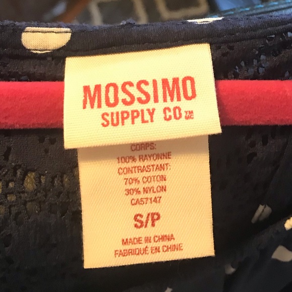 Navy polka dot dress - Picture 3 of 3